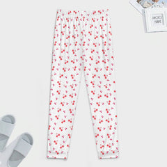 Cherry Hearts Mens Valentines Pajamas Pants Reg and Plus Size