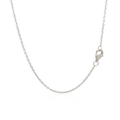 Elegant Sterling Silver Necklace with Three Starfish - 18 Inch Cable Chain