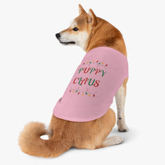 Puppy Claus Dog Canine Christmas Pet Tank Top