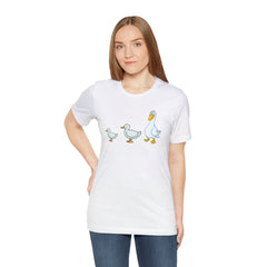 Funny Duck Duck Goose Unisex Short Sleeve Tee