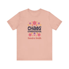 Personalized Custom Chaos Coordinator Unisex Jersey Short Sleeve Tee