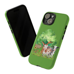 Farmers Cows in Field IPhone Tough Cases