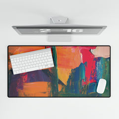 Artist Abstract Painted Non-Slip Desk Mat