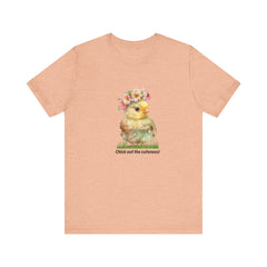 Easter Chick Out this Cuteness Unisex Jersey Short Sleeve Tee