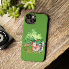 Farmers Cows in Field IPhone Tough Cases