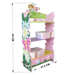 Children's Painted Bookshelves with Drawers - High-Quality & Stylish Storage Solution