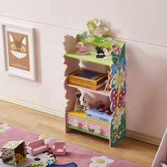 Children's Painted Bookshelves with Drawers - High-Quality & Stylish Storage Solution