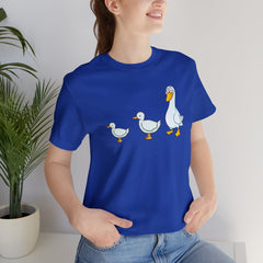 Funny Duck Duck Goose Unisex Short Sleeve Tee