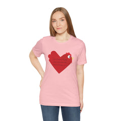 Chicken Love Unisex Jersey Short Sleeve Tee T-Shirt