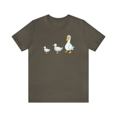 Funny Duck Duck Goose Unisex Short Sleeve Tee