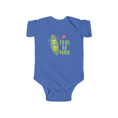 Peas Be Mine Valentine's Day Infant Jersey Bodysuit 0-24 months