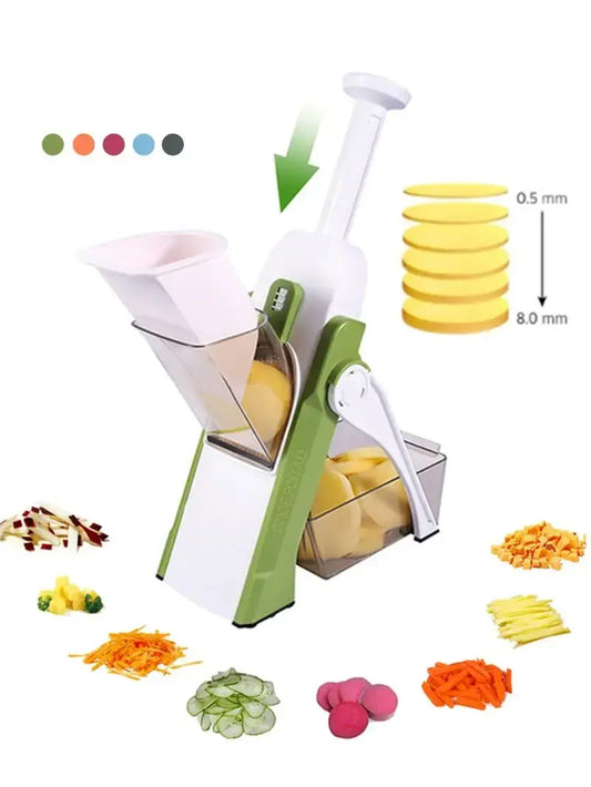 Save your Fingers 5 In 1 Manual Vegetable Cutter