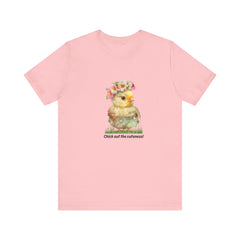 Easter Chick Out this Cuteness Unisex Jersey Short Sleeve Tee