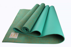 Maji Sports Jute Premium Eco Yoga Mat & Foot Massager - Non-Toxic, Durable, Superior Grip - Perfect for All Yoga Styles & Fitness Exercises