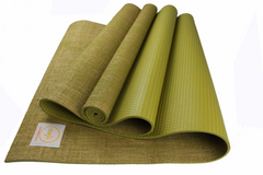 Maji Sports Jute Premium Eco Yoga Mat & Foot Massager - Non-Toxic, Durable, Superior Grip - Perfect for All Yoga Styles & Fitness Exercises