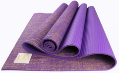 Maji Sports Jute Premium Eco Yoga Mat & Foot Massager - Non-Toxic, Durable, Superior Grip - Perfect for All Yoga Styles & Fitness Exercises