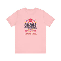 Personalized Custom Chaos Coordinator Unisex Jersey Short Sleeve Tee