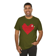 Chicken Love Unisex Jersey Short Sleeve Tee T-Shirt