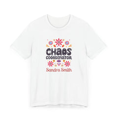 Personalized Custom Chaos Coordinator Unisex Jersey Short Sleeve Tee