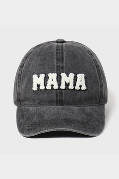 Chenille Letter MAMA Cap - Trendy & Comfortable Headwear for Stylish Moms