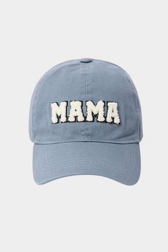 Chenille Letter MAMA Cap - Trendy & Comfortable Headwear for Stylish Moms