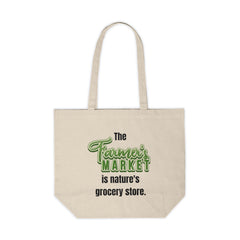 Farmers Market Shopping Tote Bag Market Bag or Vegetables Flowers Farm Stand