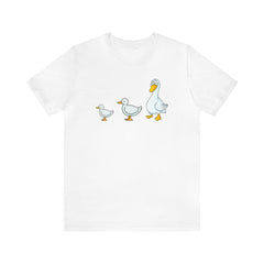 Funny Duck Duck Goose Unisex Short Sleeve Tee