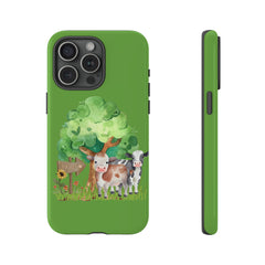 Farmers Cows in Field IPhone Tough Cases