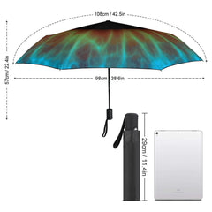 Blue Eye Isris Auto Umbrella with Anti-UV Coating