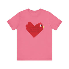 Chicken Love Unisex Jersey Short Sleeve Tee T-Shirt