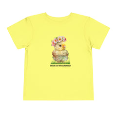 Easter Chick Out this Cuteness Unisex Jersey Toddler Short Sleeve Tee 2T-6T