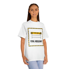 Feral Housewife Funny Women's Premium Classic Tee