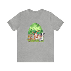 Farm Cows Short Sleeve Tee T-shirt Farm Life