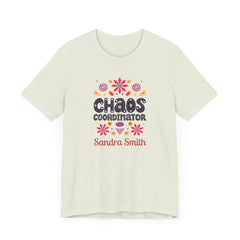 Personalized Custom Chaos Coordinator Unisex Jersey Short Sleeve Tee