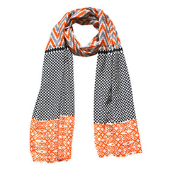 Sahara Ikat Print Scarf – Colorful & Soft | Elevate Your Style