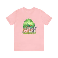 Farm Cows Short Sleeve Tee T-shirt Farm Life