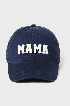 Chenille Letter MAMA Cap - Trendy & Comfortable Headwear for Stylish Moms