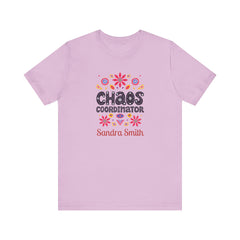 Personalized Custom Chaos Coordinator Unisex Jersey Short Sleeve Tee