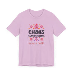 Personalized Custom Chaos Coordinator Unisex Jersey Short Sleeve Tee