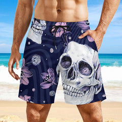 Men's Beach Shorts with 4 Pockets