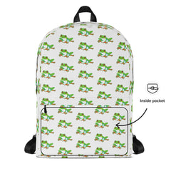 Fun Tree Frog Pocket Backpack