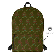 Camoflage Sasquatch Yeti Bigfoot Backpack