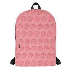 Strawberry Day Pocket Backpack