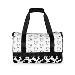 No Bull All-over Bull Cow print gym bag gift for someone who doesn't give a bull