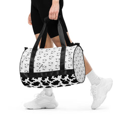 No Bull All-over Bull Cow print gym bag gift for someone who doesn't give a bull