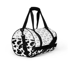 No Bull All-over Bull Cow print gym bag gift for someone who doesn't give a bull