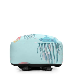 Jellyfish Bubbles Minimalist Backpack