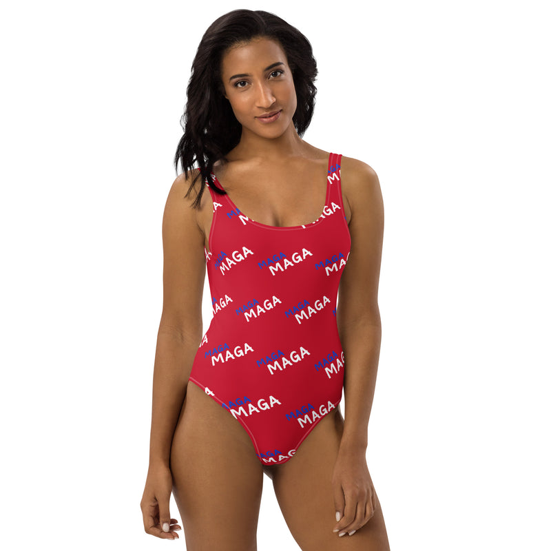 MAGA Make America Great Again One-Piece Swimsuit