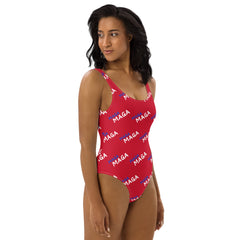 MAGA Make America Great Again One-Piece Swimsuit