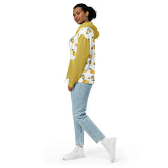 Yuzu Citrus Unisex zip hoodie Regular and Plus Sizes